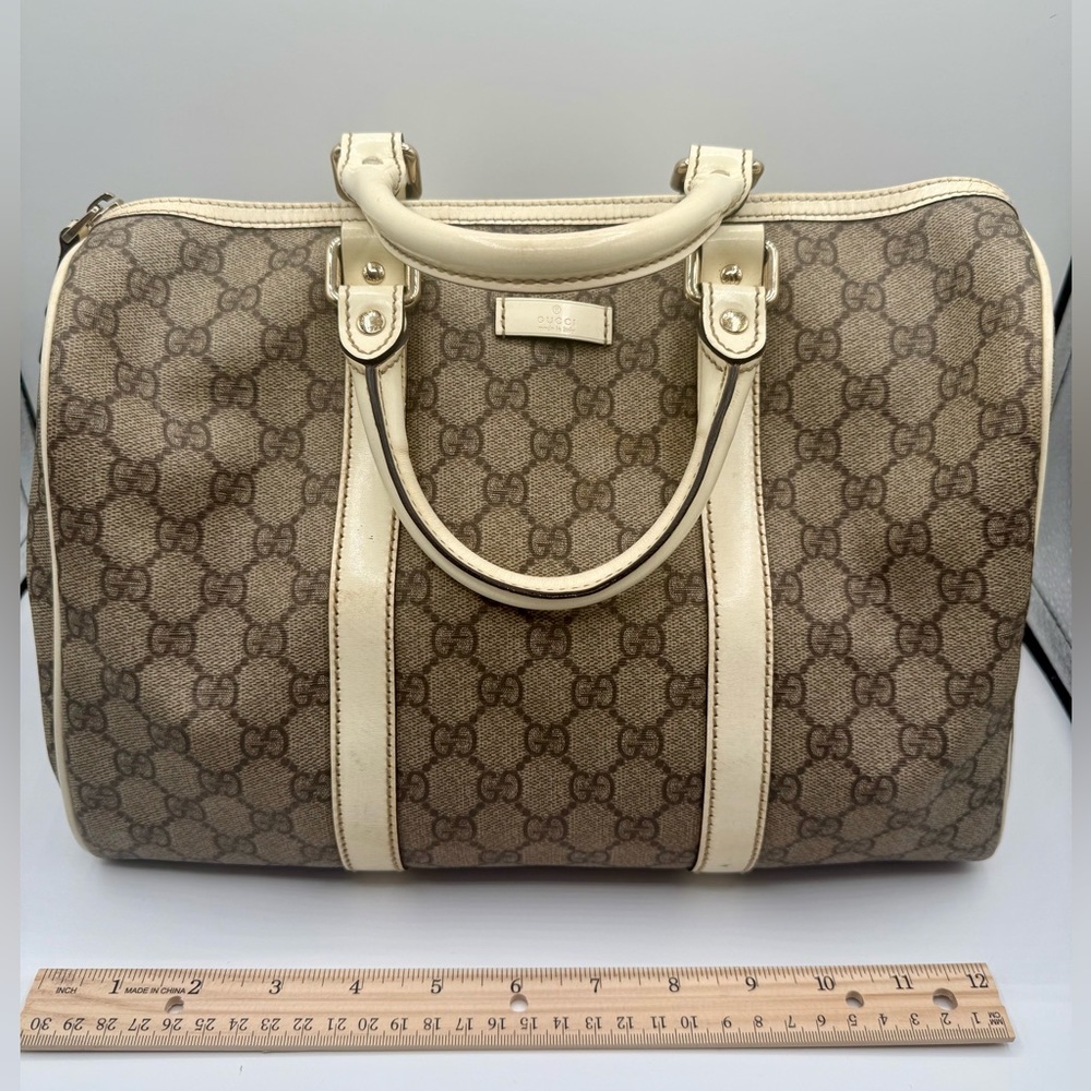 Gucci GG Supreme Joy Medium Boston Bag